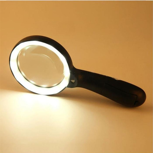 Luz Con Lupa De Aumento 10x , Mxmgl-001, 1 Pz, 10x, 80mm, 12