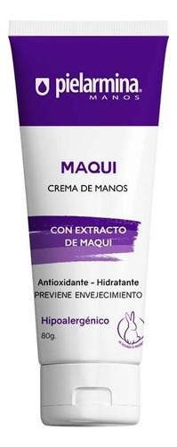 Crema De Manos Antioxidante Maqui 70g Pielarmina