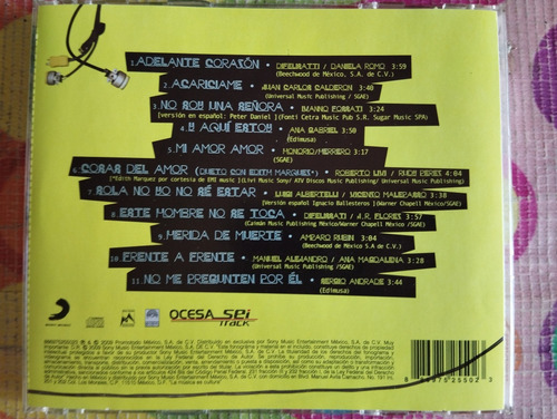 María José Cd Amante De Lo Ajeno V (Usado)