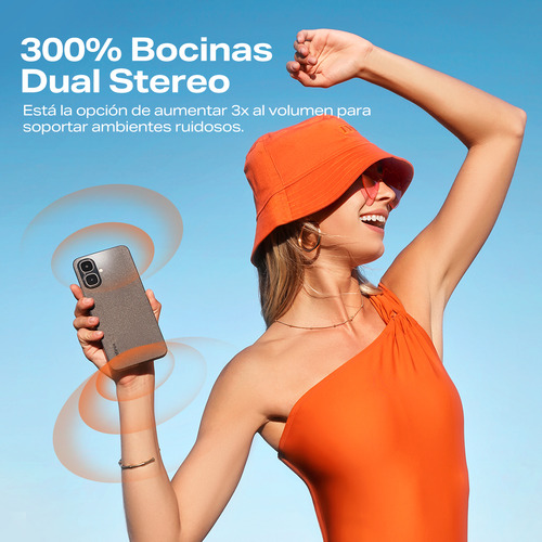 Celular Infinix Smart 10 Dual Sim One-tap Infinix Al 4gb Ram 128gb Rom Plata Titanio Batería De 5000mah Ip64 Pantalla De 120hz Transferencia Táctil