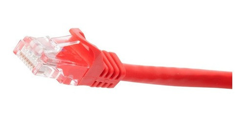 Patch Cord Cable Parcheo Red Utp Cat 6 0.5 Mts Rojo