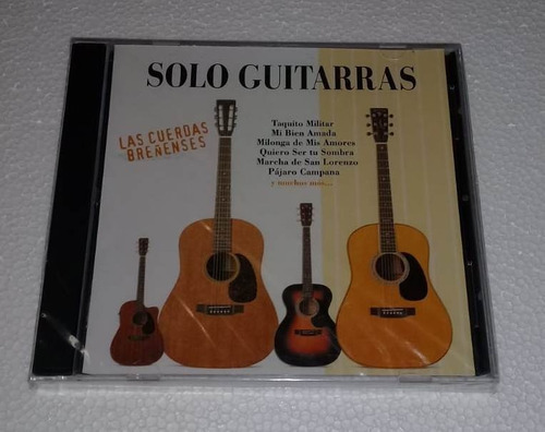 Las Cuerdas Breñenses - Solo Guitarras Cd Nuevo Kktus