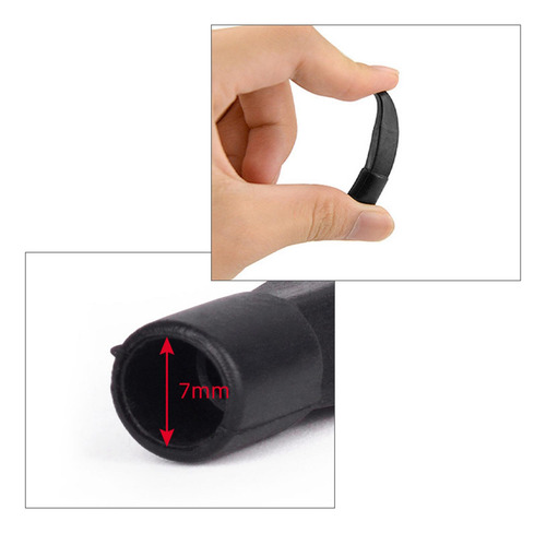 2 Juego De Goma Ligero De Tiro Con Arco De 10x 7mm Para