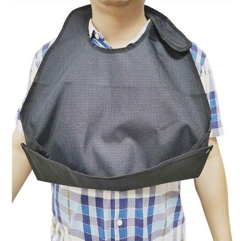 Babero Para Adultos Con Bolsillo Protector De Ropa Para