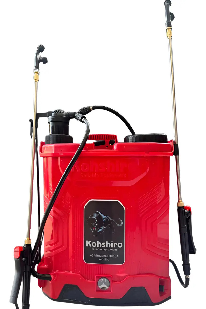 Fumigadora Aspersora Eléctrico/manual 20lts Hibrido Kohshiro Rojo