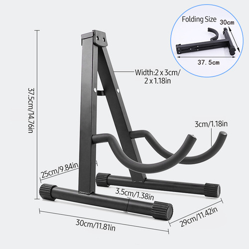 Soporte Plegable Para Guitarra, Violonchelo, Bajo Folk