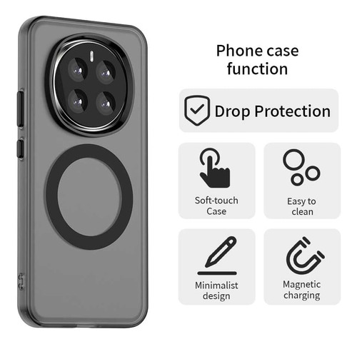 Funda Para Honor Magic7 Pro 5g Funda Para Honor 400 Pro X8c X9b X50 X60 X9c Funda Magnética De Piel Mate A Prueba De Golpes