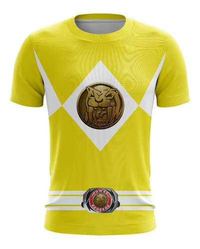 Remera Power Ranger Yellow