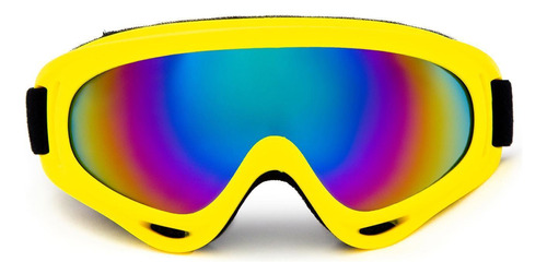 Óculos Snowboard Neon Enduro Com Lente Iridium Jetski Trilha