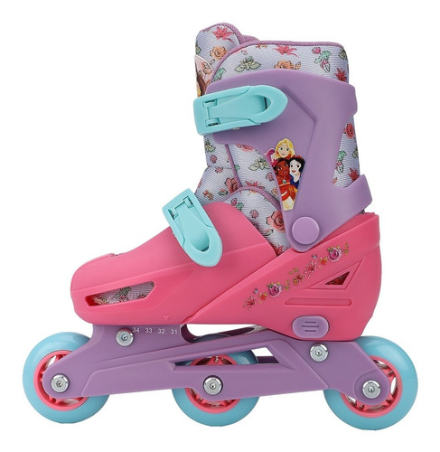 Patines 2 En 1 Princesas T. Ss 27-30