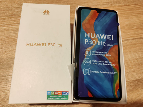 Huawei P30 Lite 128 Gb Negro 4 Gb Ram