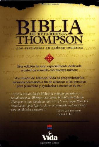 Libro: Bíblia Referencia Thompson Tela Rojo Oscuro