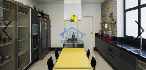 Imagem 9 de 23 de Sobrado Com 730m2, 05 Suítes, Piscina, Alto Padrão, Alphaville Conde Ii Barueri Sp - So1550