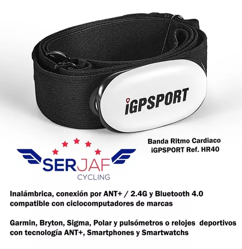 PACK 3 SENSOR CADENCIA + VELOCIDAD + BANDA CARDIACA PARA IGPSPORT GARMIN  POLAR