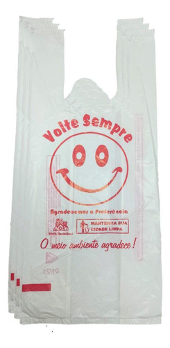 Sacola Volte Sempre Rec Bca 38x48 Com 2,1kg