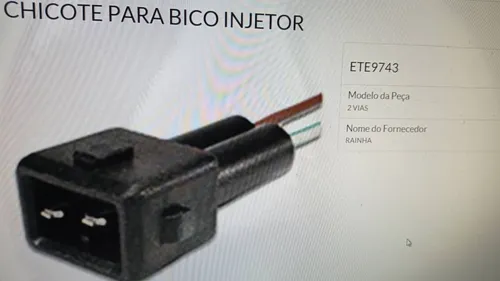 comprar Kit Conector 2 Via Inyector 4 Und Vw Gol Saveiro Parati 1.8