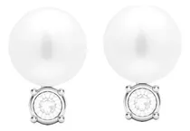 Comprar Aros Dewdrop De Perlas Con Cristal De Swarovski