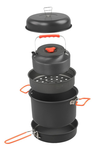 Set De Utensilios De Cocina Portátiles Para Excursiones Al