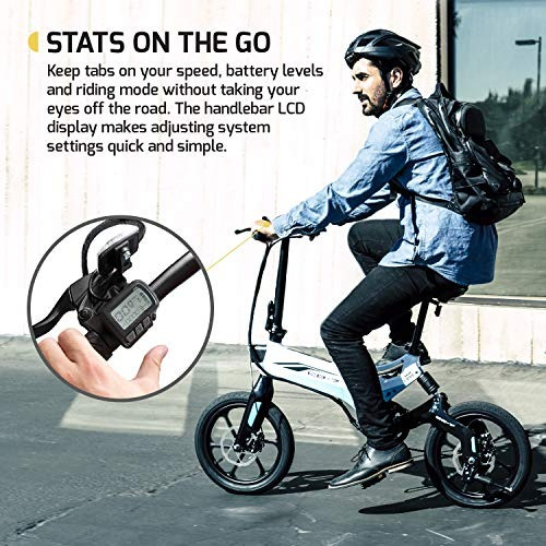 Swagtron Swagcycle Eb-7 Bicicleta Electrica Plegable 350w