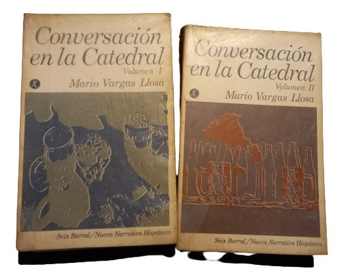 Mario Vargas Llosa. Conversacion En La Catedral 2 Tomos