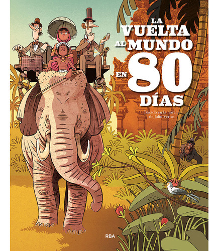 La Vuelta Al Mundo En 80 Días (álbum) (libro Original)