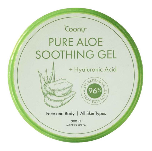 Coony Pure Aloe Soothing Gel Aloe 96% + Ácido Hialurónico