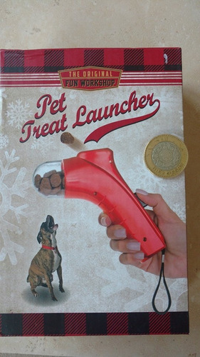Pet Snack Launcher Alimentador Mascota Perro Croqueta Premio