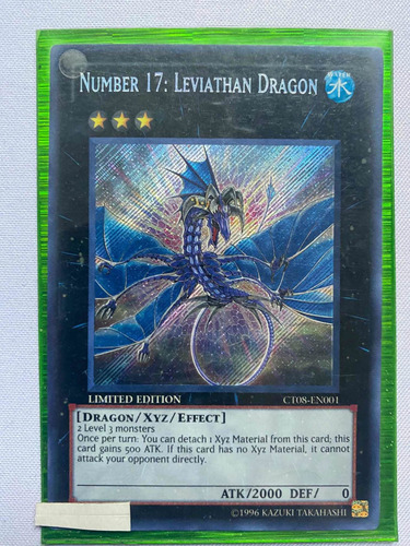 Number 17 Leviathan Dragon Secret Yugioh