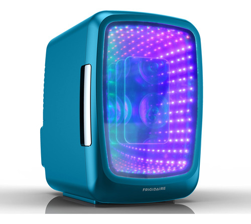 Minirefrigerador De Bebidas Con Luz Para Juegos Azul