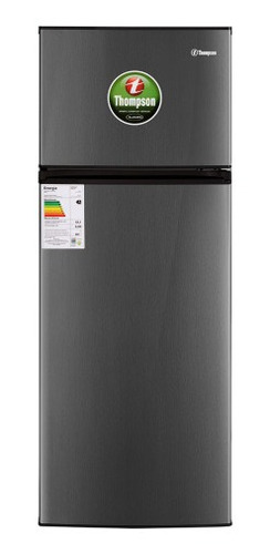 Thompson - Refrigerador Heladera Con Freezer 204 Litros Inox