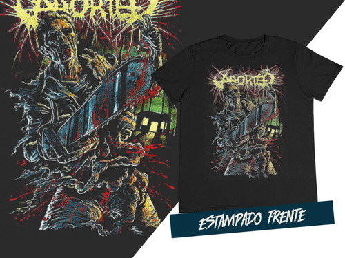 Camiseta Brutal Death Metal Deathgrind Aborted C6
