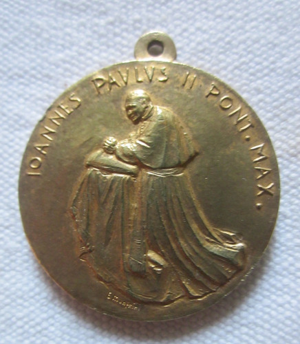 Medalla Conmemorativa Del Vaticano Al Papa Juan Pablo 1987