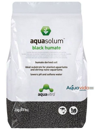 Sustrato Para Acuarios Plantados Aquasolum Black Humate 2kg