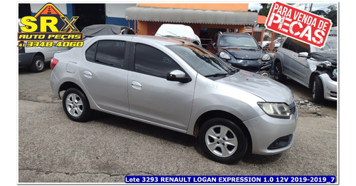 Sucata Renault Logan Expression 1.0 12v 2020