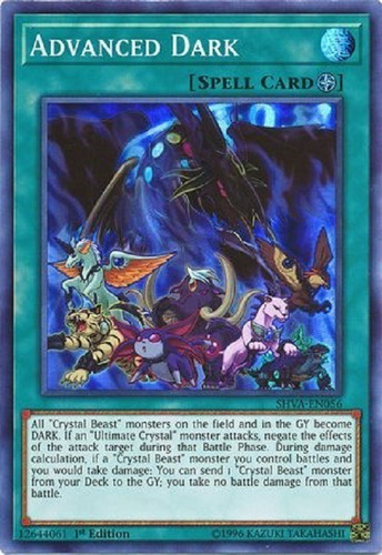 Oscuridad Avanzada Super Raro Yugioh