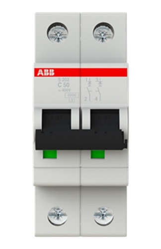 2cds252001r0504 Interruptor 2 Polos 50a Abb