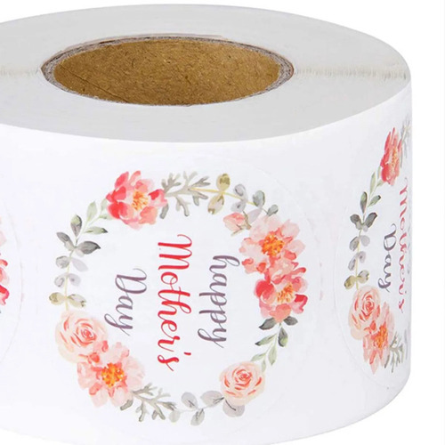 Pegatinas De Feliz Día De La Madre Para Tarjetas
