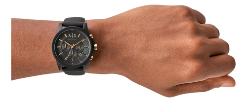 Relógio Ax Armani Exchange Cronógrafo Masculino Com Etiqueta