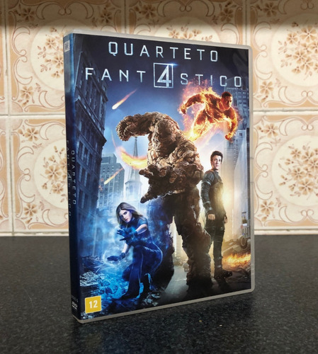 Dvd Quarteto Fantástico 2015 - Marvel (original E Semi-novo)