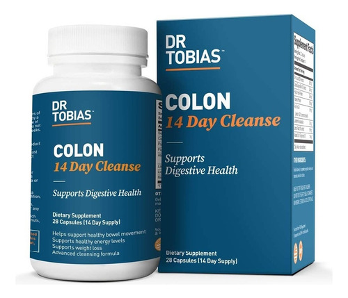 Colon Dr Tobias Regulador Intestinal 28 Cápsulas Importado