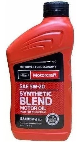 Aceite 5w20 Semi-sintetico Motorcraft 