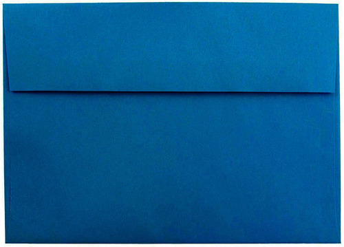 Azul Real Intenso 100 Sobres En Caja A6 X Para Tarjetas De F