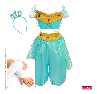 roupa da jasmine infantil