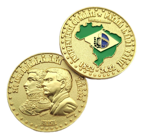 Combo 2 Medalhas: 200 A Independência + Mandato Presidencial