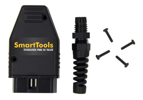 Imagen 1 de 3 de Ficha Conector Macho Obd2 16 Pin Para Armar
