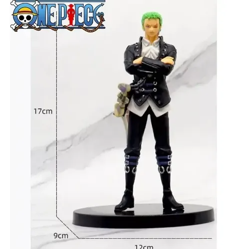 One Piece Roronoa Zoro 17cm Jaqueta Preta 3 Espadas | MercadoLivre