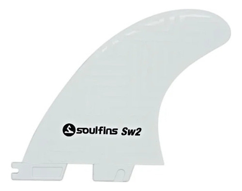 Quilha Sw2 Grande - Soul Fins Branca - Encaixe Fcs2