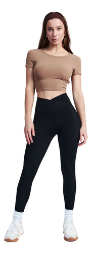 Leggings Deportivas Mujer Kim Negro