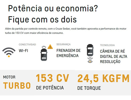 Cruze 1.4 Automatico 2020 (876945)