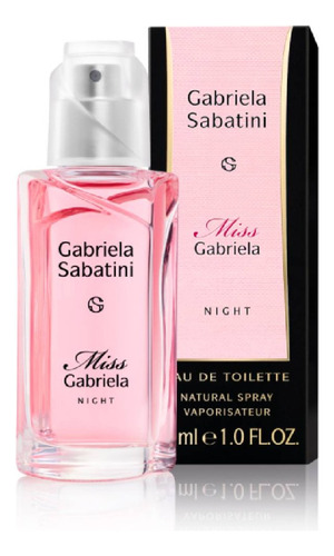 Perfume Feminino Eau De Toilette Miss Gabriela Night 30ml Gabriela Sabatini